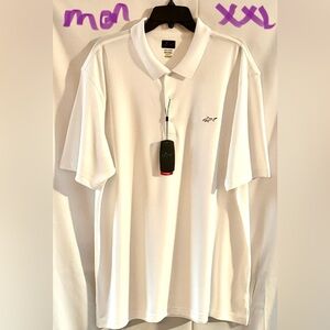 Greg Norman Collection Classic White Polo